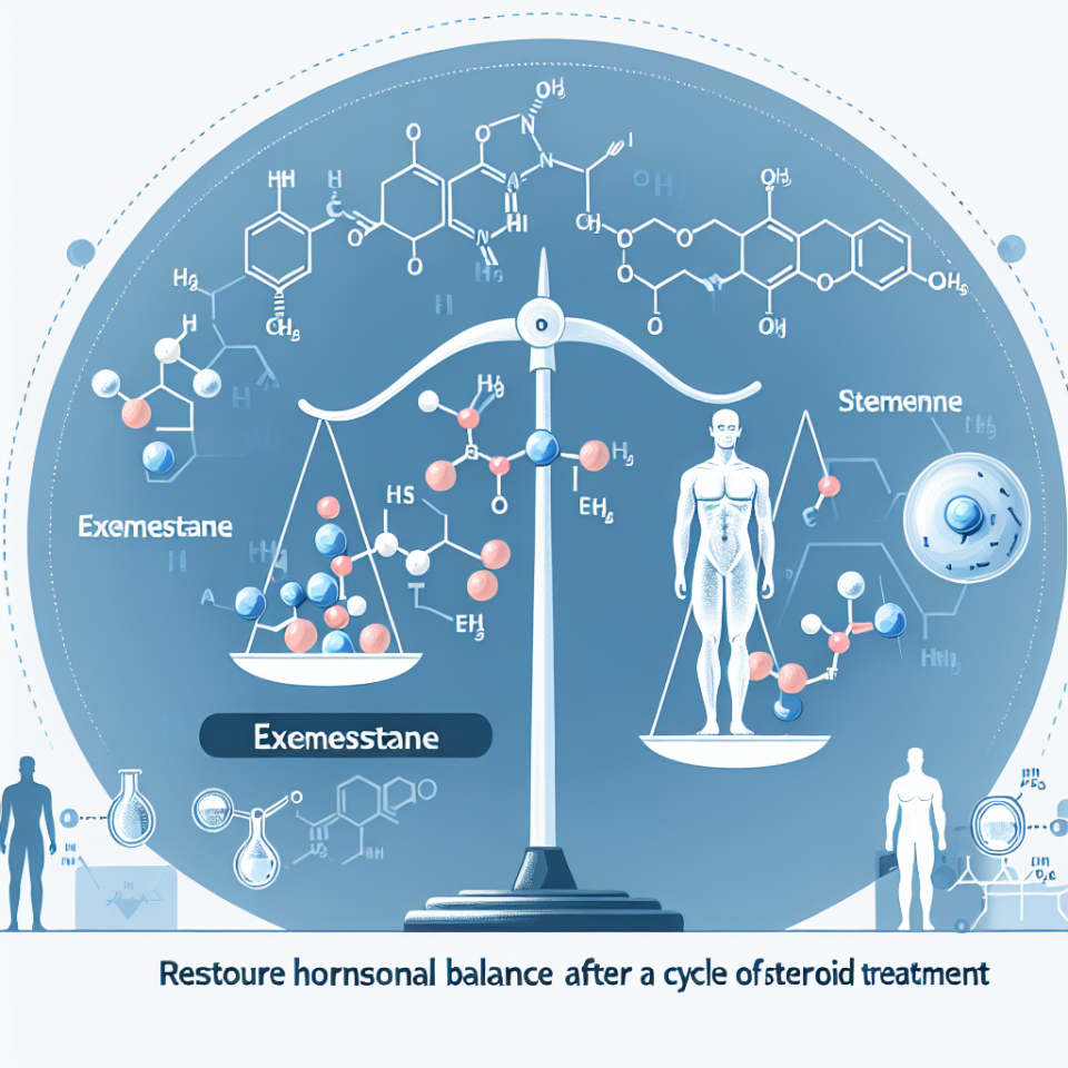 L'exémestane et le rétablissement de l'équilibre hormonal après une cure de stéroïdes