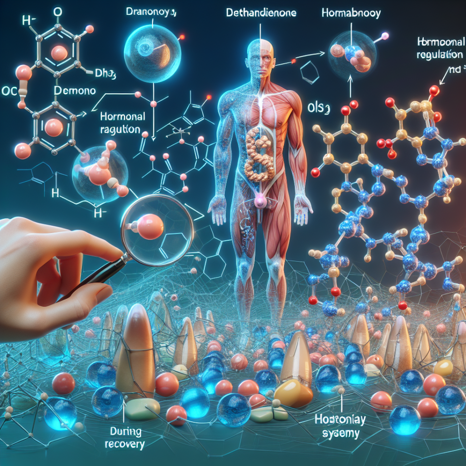La méthandiénone et son effet sur la régulation hormonale pendant la récupération