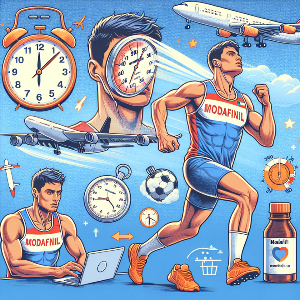 L'effet du modafinil sur l'adaptation au décalage horaire lors de déplacements pour des compétitions internationales
