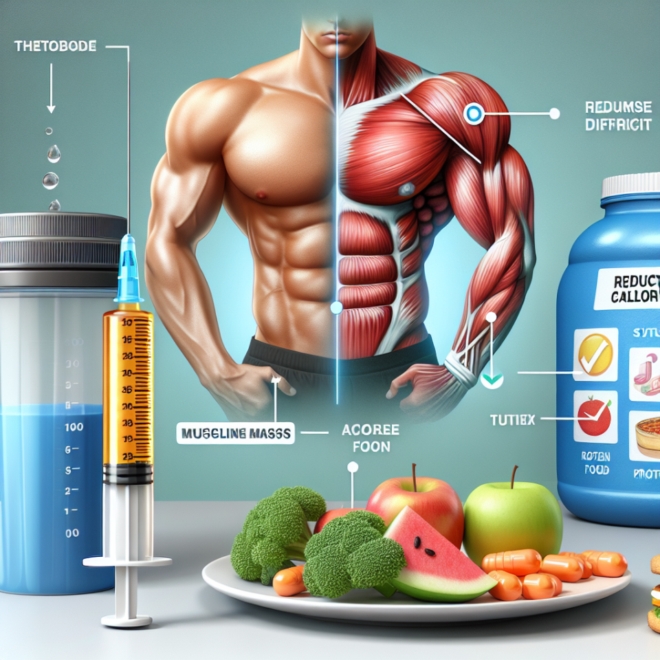 L'utilisation de la méthyltestostérone injectable pour maintenir la masse musculaire lors d'un déficit calorique