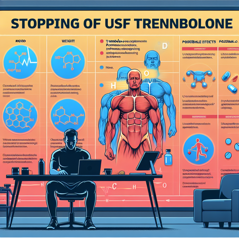Caractéristiques de l'arrêt d'une cure de trenbolone