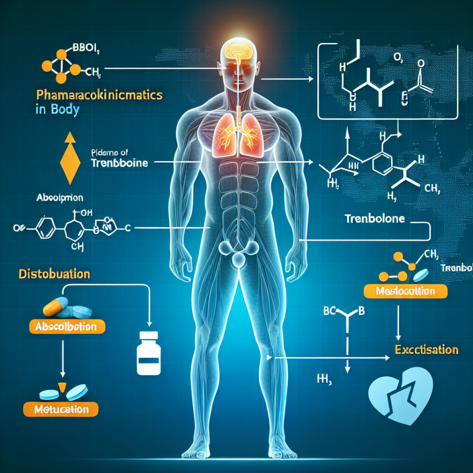 Caractéristiques Pharmacocinétique du trenbolone dans l'organisme