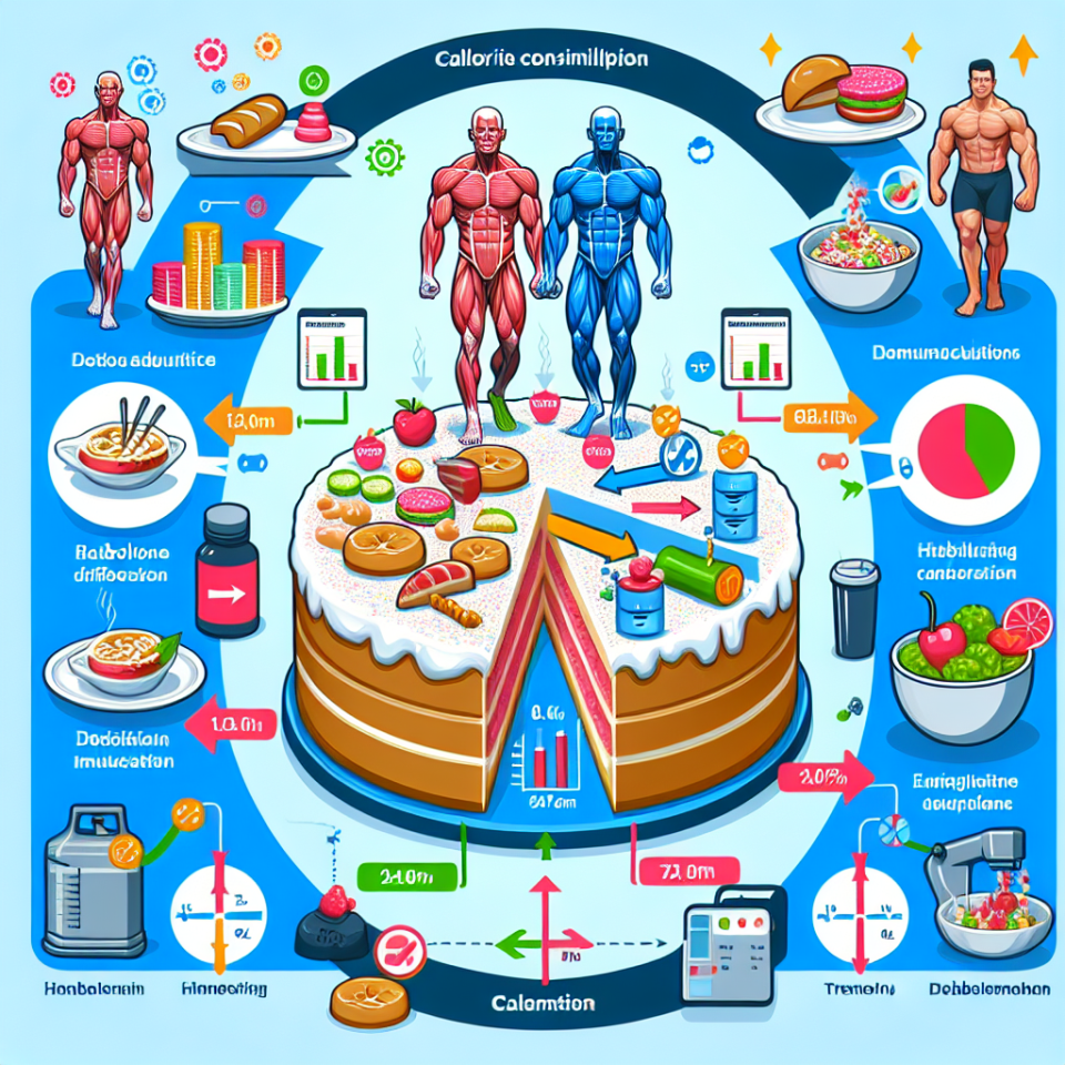 Comment la consommation calorique change-t-elle sous trenbolone ?