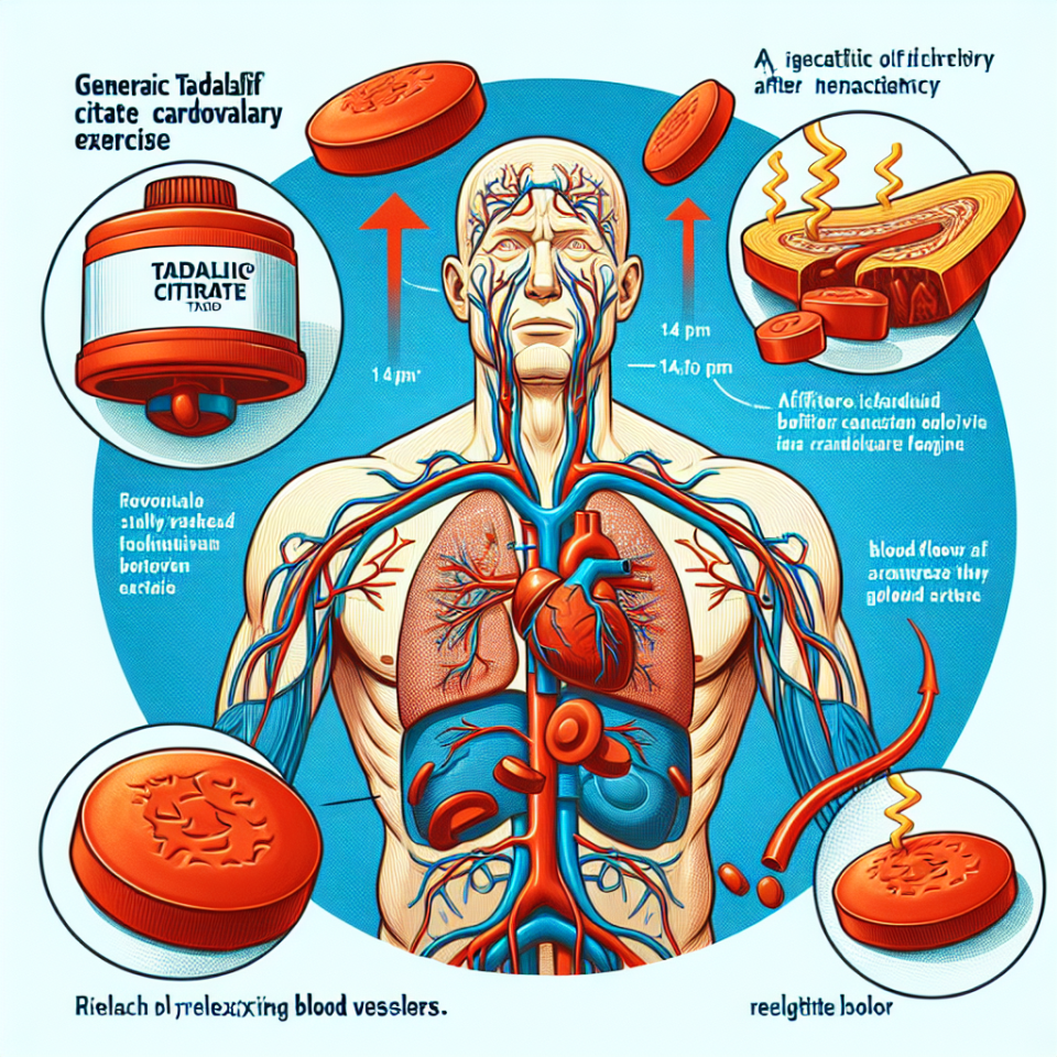 Comment le citrate de tadalafil (Cialis générique) influence la récupération après un effort cardiovasculaire