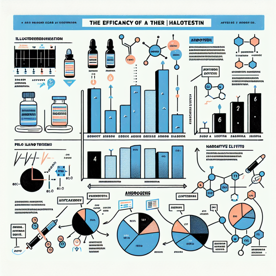 Comparaison de l'efficacité de l'halotestin avec d'autres androgènes.
