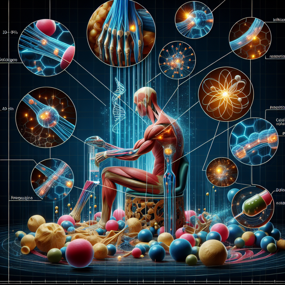 Infusion de peptides dans la synthèse du collagène et des ligaments sains