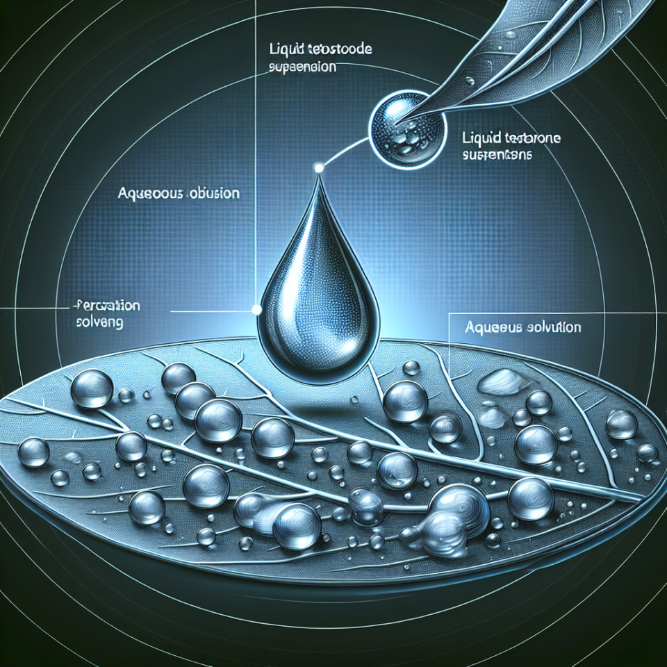 Testosterone Suspension (Aqueuse) et transpiration