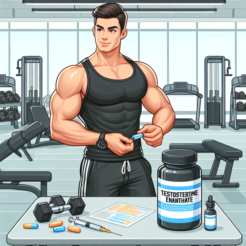 Utilisation de l'énanthate de testostérone dans les séances de musculation