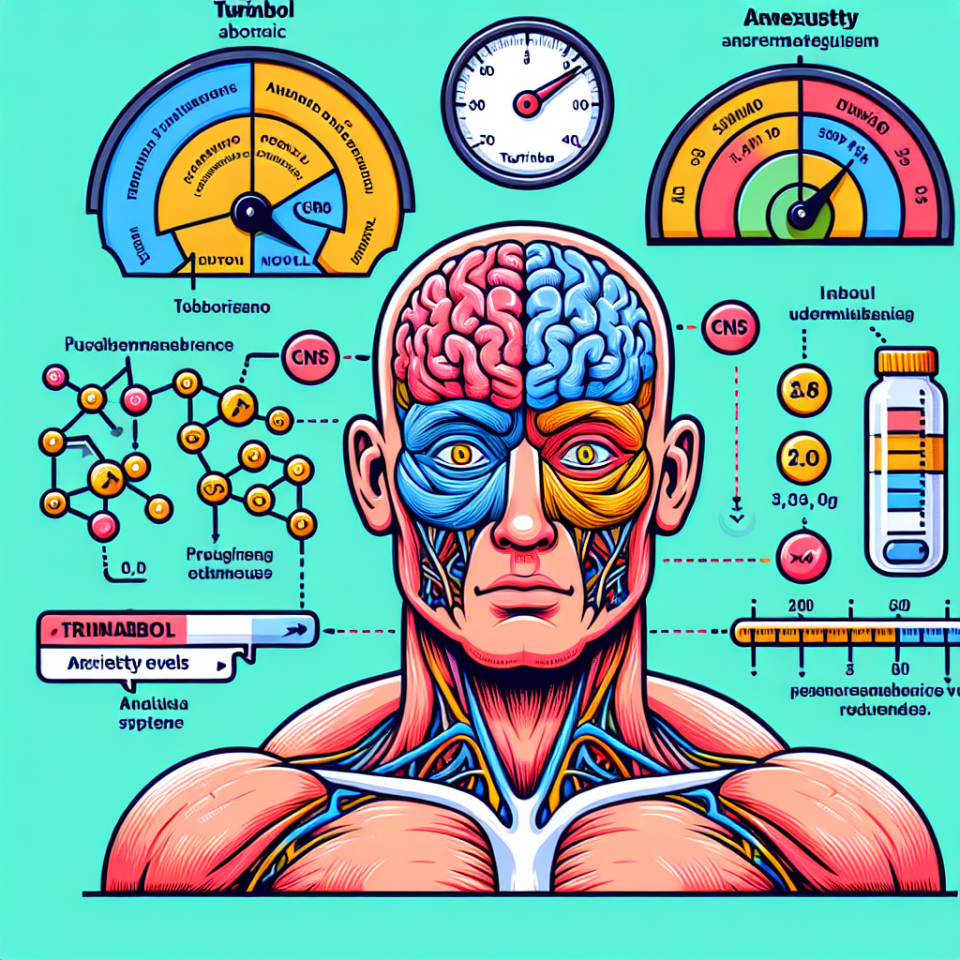 Comment Turinabol affecte-t-il le SNC et les niveaux d'anxiété ? d'anxiété