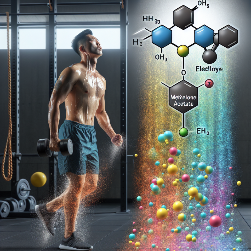 Effet de l'acétate de méthénolone sur l'équilibre électrolytique pendant l'effort