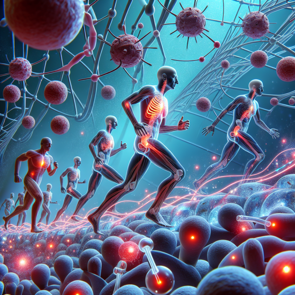 Effet du telmisartan sur l'interleukine-10 après l'effort