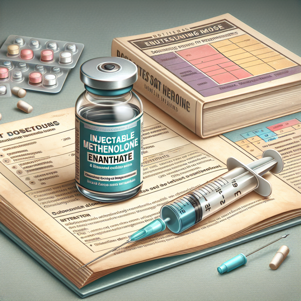 Énanthate de méthénolone injectable et particularités du dosage pour les débutants