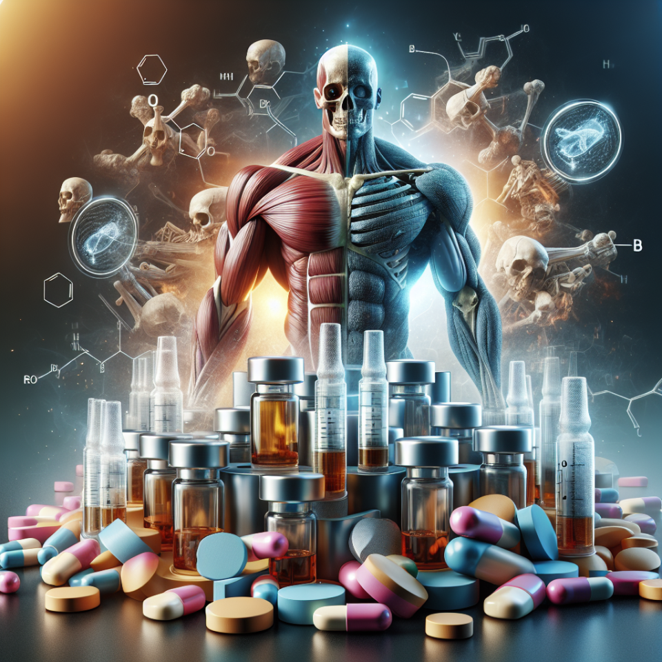 Mélange de trenbolone et état du tissu osseux