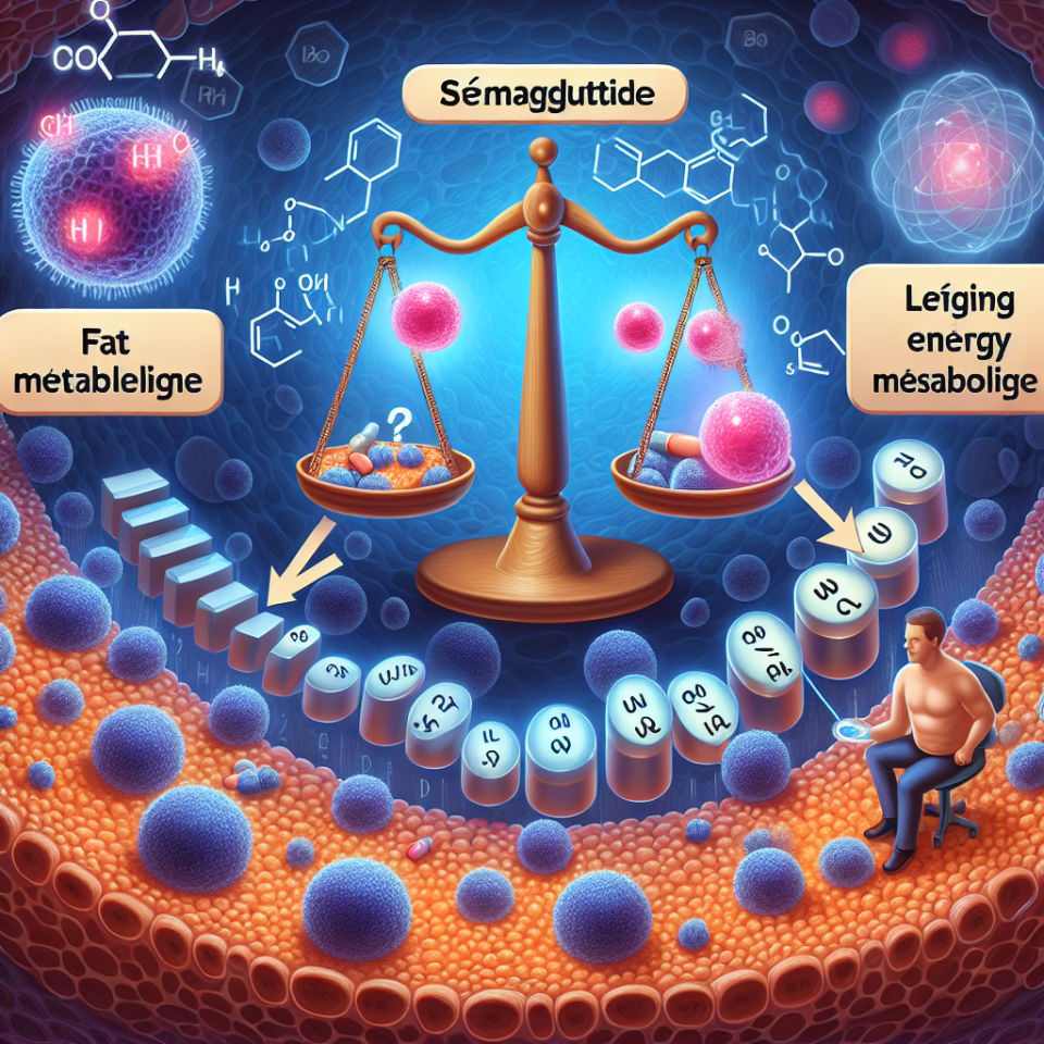 Sémaglutide et optimisation du métabolisme des graisses en période de déficit calorique