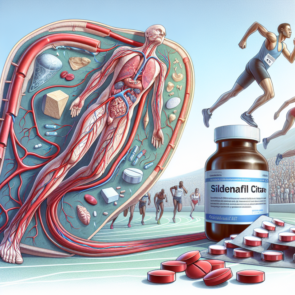 Citrate de sildénafil et amélioration de la circulation sanguine pendant les compétitions