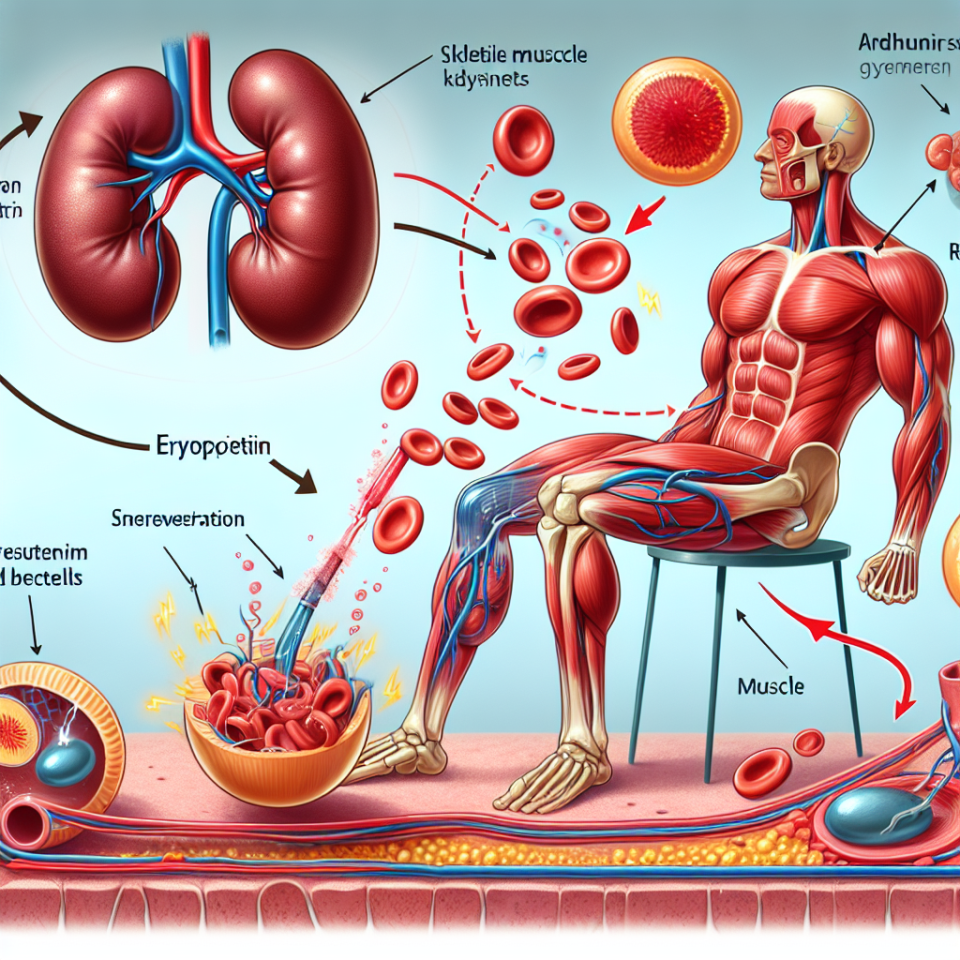Erythropoïétine et son effet sur la régénération musculaire