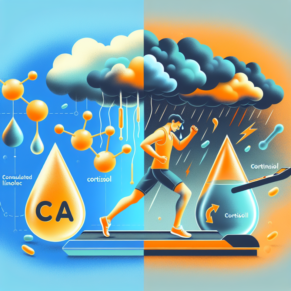 L'effet du CLA sur le taux de cortisol après l'effort