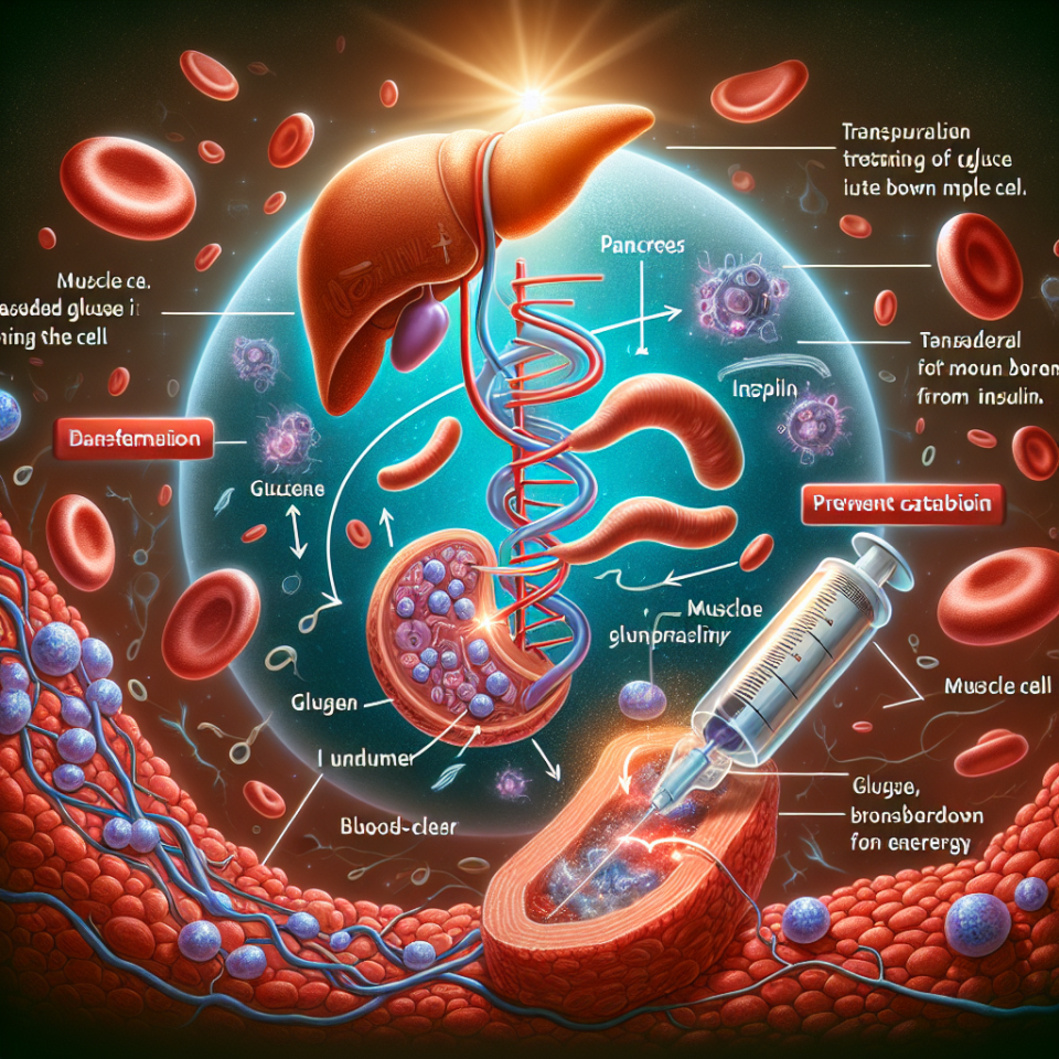 Rôle de l'insuline dans la prévention du catabolisme