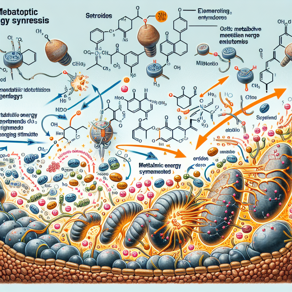 Stéroïdes et stimulation de la synthèse des enzymes du métabolisme énergétique