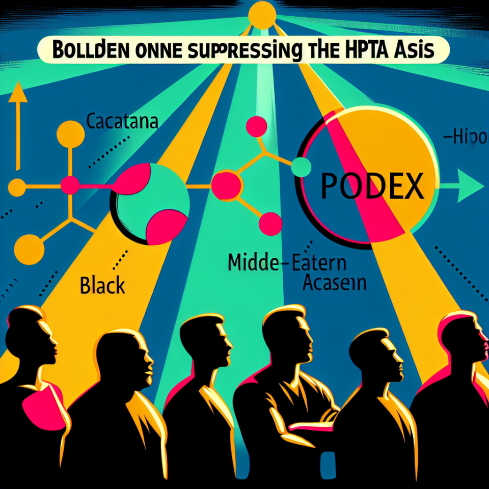 Boldenone : suppression de l’axe HPTA, explication vulgarisée